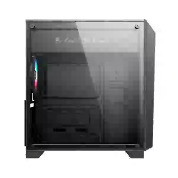 Корпус GameMax Nova N5 Black, без БЖ, Midi Tower, ATX / Micro ATX / Mini ITX, 1хUSB 3.0, 1хUSB 2.0, 1x120 мм LED, 430x200x437 мм, 0.5 мм, 4.0 кг - 6