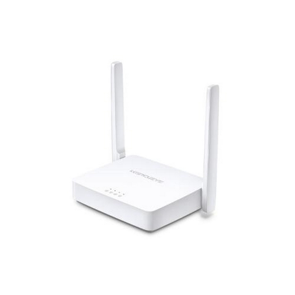 Роутер Mercusys MW301R Wi-Fi 802.11b/g/n, 300Mb, 3 LAN 10/100Mb, режим точки доступу, швидке налаштування безпеки, PoE