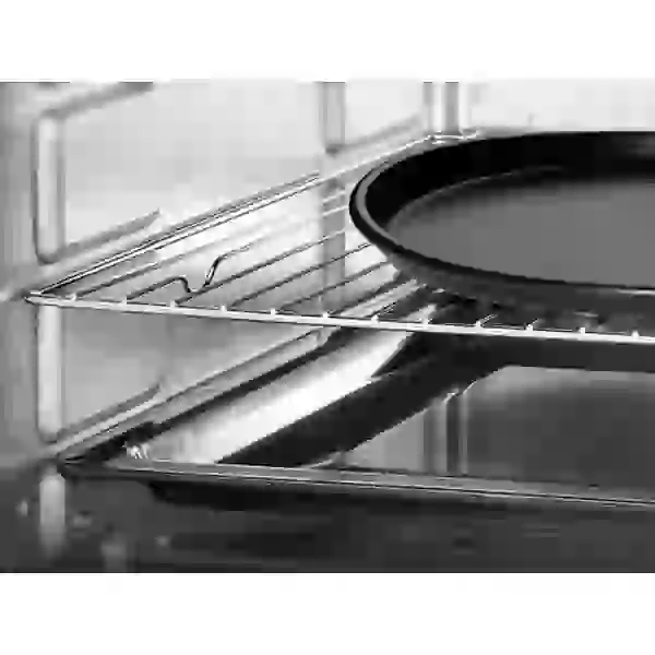 Електродуховка Liberton LEO-650 Red, 2200W, 65 л, металевий корпус, індикатор роботи, таймер, 3 режими нагрівання - 2