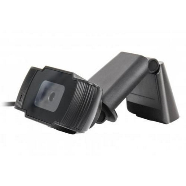 Веб-камера Maxxter WC-HD-FF-01 Black, 5 Mpx, 1280x720, Fixed-Focus, USB 2.0, вбудований мікрофон, (WC-HD-FF-01) - 4