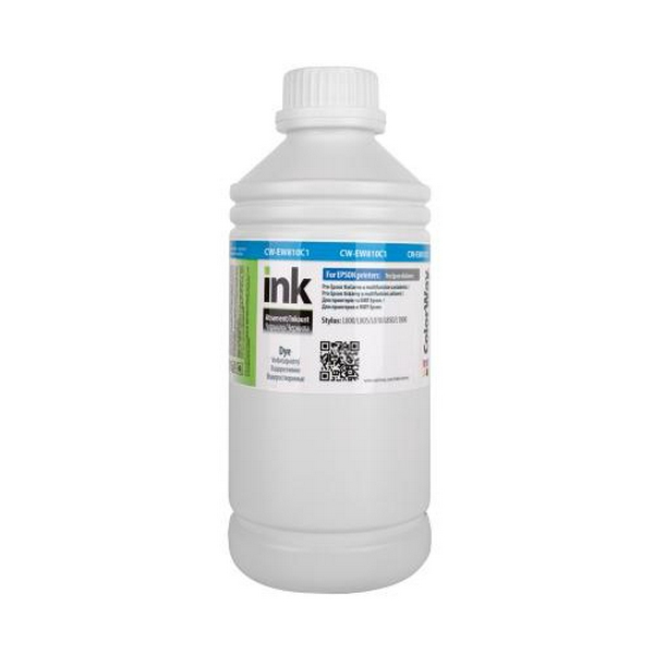 Чорнило ColorWay Epson 673, Cyan, L800/L805/L810/L850/L1800, 1 л, водорозчинне (CW-EW810C1)