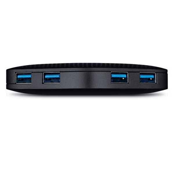 Хаб USB TP-Link UH400, Black, USB 3.0 - 4xUSB 3.0 - 3