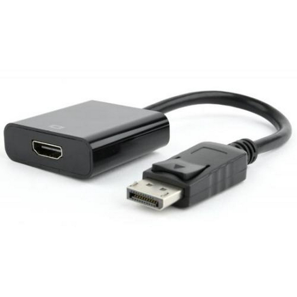 Перехідник DisplayPort (M) - HDMI (F), Cablexpert, Black, 10 см (AB-DPM-HDMIF-002)