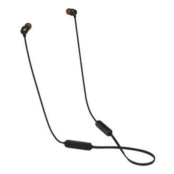 Навушники бездротові JBL Tune 125BT, Black, Bluetooth, мікрофон, акумулятор 160 mAh, технологія "Pure Bass Sound" (JBLT125BTBLK)