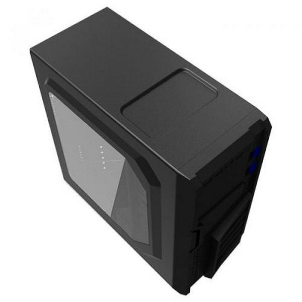Корпус GameMax MT521-NP Black, без БЖ, Mid Tower, ATX / Micro ATX / Mini ITX, 2xUSB 2.0, 1xUSB 3.0 - 3