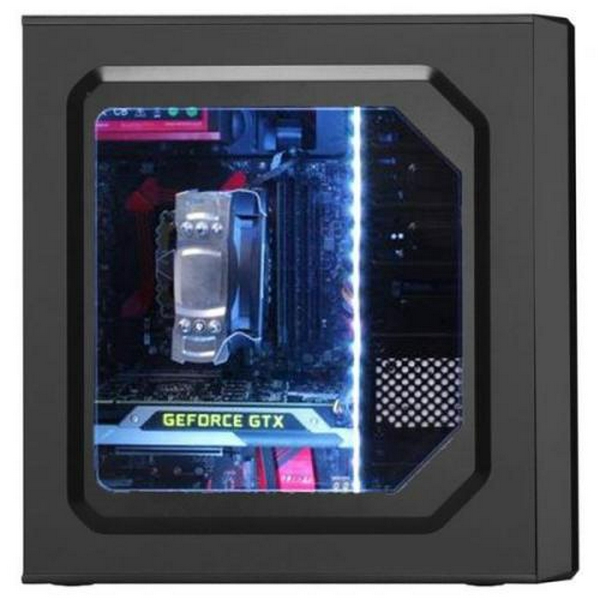 Корпус GameMax MT521-NP Black, без БЖ, Mid Tower, ATX / Micro ATX / Mini ITX, 2xUSB 2.0, 1xUSB 3.0 - 6