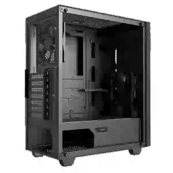 Корпус GameMax Fortress TG Black, без БЖ, Midi Tower, ATX / Micro ATX / Mini ITX, 1хUSB 3.0, 2хUSB 2.0, 3x120 мм, 421x210x460 мм, 0.5 мм, 5.5 кг - 4