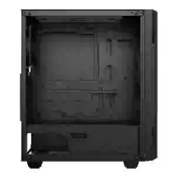 Корпус GameMax Fortress TG Black, без БЖ, Midi Tower, ATX / Micro ATX / Mini ITX, 1хUSB 3.0, 2хUSB 2.0, 3x120 мм, 421x210x460 мм, 0.5 мм, 5.5 кг - 5