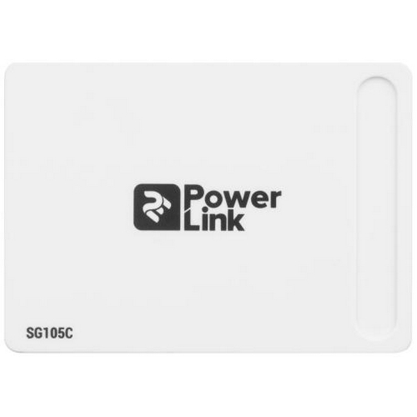 Комутатор 2E PowerLink SG105C, White, некерований, 5x10/100/1000BaseT - 2