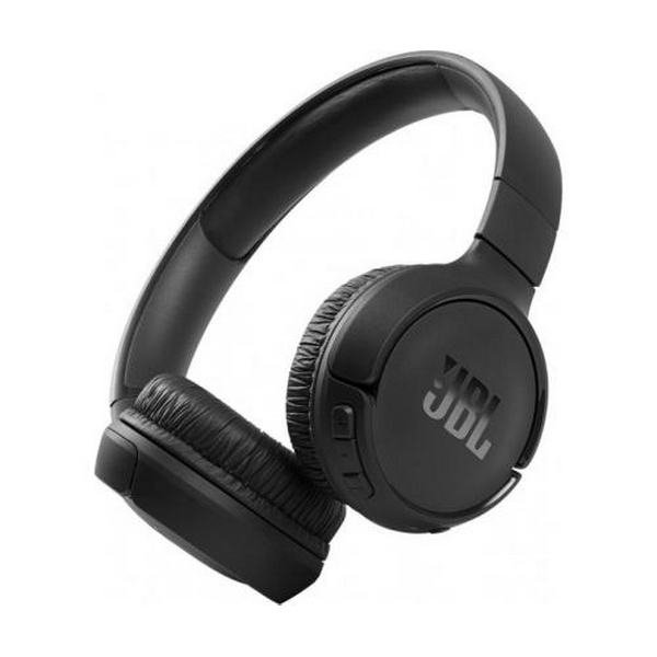 Навушники JBL Tune 510BT, Black, Bluetooth, мікрофон, технологія "Pure Bass", складний дизайн, підтримка Siri та Google Now (JBLT510BTBLKEU)