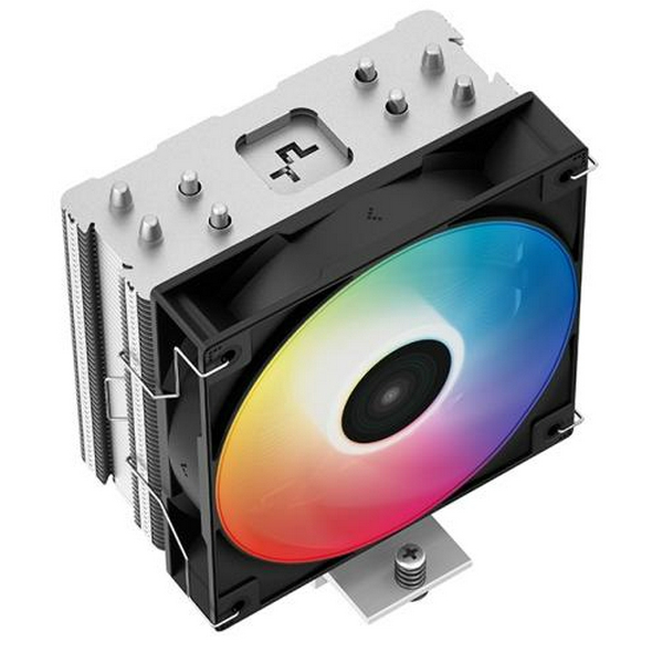 Кулер для процесора Deepcool AG400 LED Black, алюміній, 1x120 мм, для Intel 115x/1200/1700/775, AMD AMx/FMx - 3