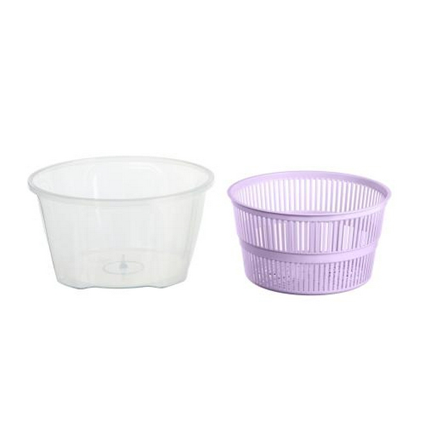 Сушарка для салату та зелені Ardesto Fresh AR1603LP, 4,4 л, ліловий, пластик - 2