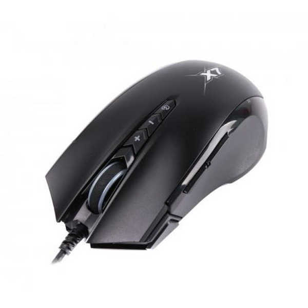 Миша A4Tech X89 Game Oscar Neon mouse Black, Optical, USB, 2400 dpi, Gaming X7, кабель 1,8 м - 3