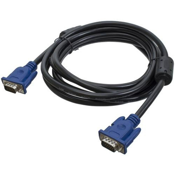 Кабель VGA (M) - VGA (M), 3 м, Black, Patron (PN-VGA-VGA-30)