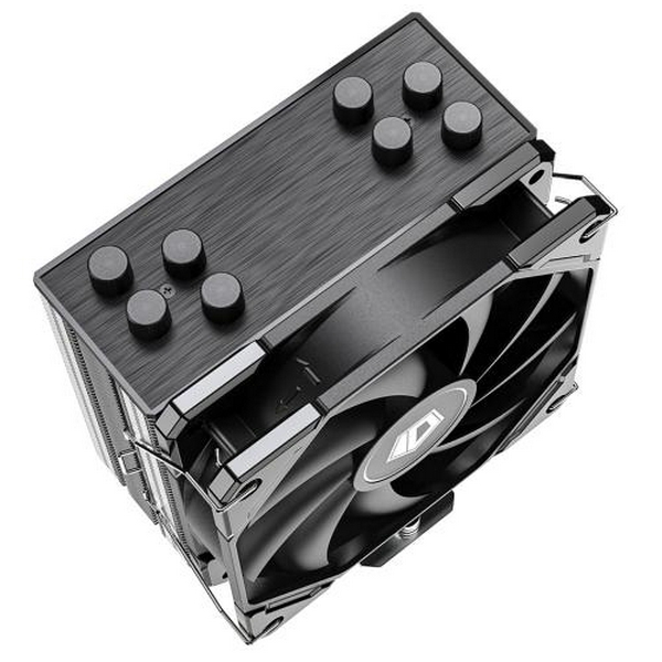 Кулер для процесора ID-Cooling SE-224-XTS, 1x120 мм, алюміній/мідь, Intel: 1700/1200/1150/1151/1155/1156, AMD: AM4/AM5, 120x151x75 мм, 4-pin PWM, до 220 Вт - 2
