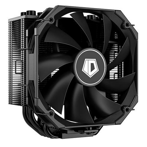 Кулер для процесора ID-Cooling SE-224-XTS Mini Black, 1x120 мм, алюміній/мідь, Intel: 1700/1200/1150/1151/1155/1156, AMD: AM4/AM5, 120x134x76 мм, 4-pin PWM, до 180 Вт