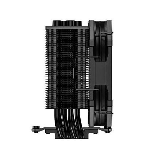 Кулер для процесора ID-Cooling SE-224-XTS Mini Black, 1x120 мм, алюміній/мідь, Intel: 1700/1200/1150/1151/1155/1156, AMD: AM4/AM5, 120x134x76 мм, 4-pin PWM, до 180 Вт - 3
