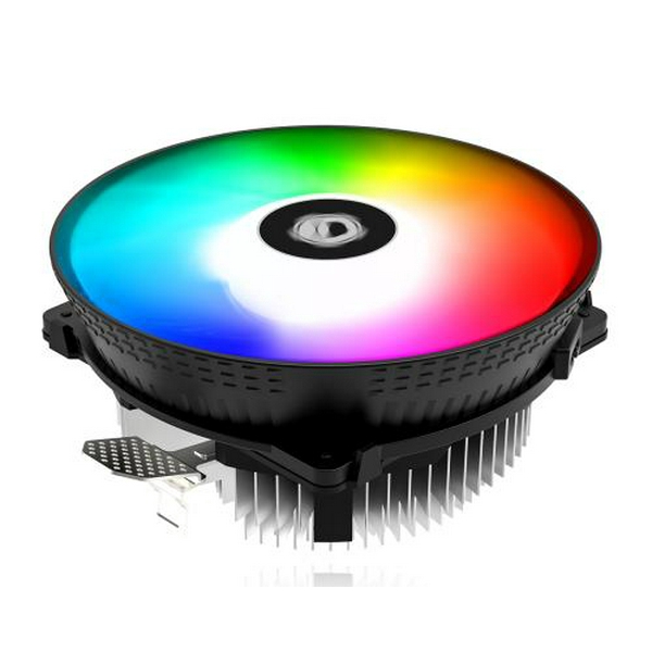 Кулер для процесора ID-Cooling DK-03 Rainbow, алюміній, 1x120 мм RGB, для Intel 1851/1700/1200/115x, AMD AMx/FMx, гідродинамічний підшипник, до 100 Вт