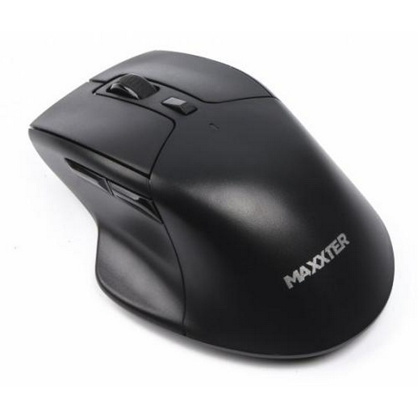 Миша Maxxter Mr-407 бездротова, 6 кнопки, оптична, 1600 DPI, USB, Black