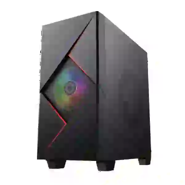 Корпус GameMax Cyclops BR Black, без БЖ, Mini Tower, Micro ATX / Mini ITX, 1xUSB 3.1, 2xUSB 2.0, 3x120 мм LED, 350х188х380 мм - 2