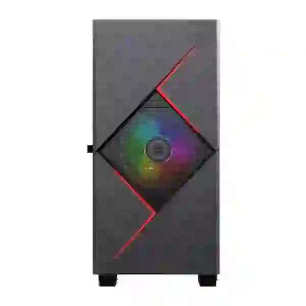 Корпус GameMax Cyclops BR Black, без БЖ, Mini Tower, Micro ATX / Mini ITX, 1xUSB 3.1, 2xUSB 2.0, 3x120 мм LED, 350х188х380 мм - 4