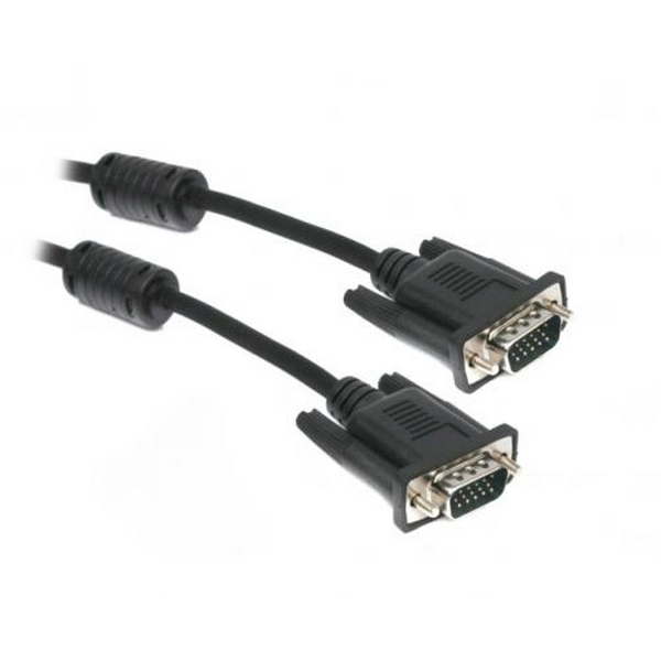 Кабель VGA (M) - VGA (M), 1.8 м, Black, Maxxter (V-PVGA-6)