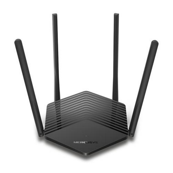 Роутер Mercusys MR60X Wi-Fi 802.11ax, 1775Mb, 3 LAN 10/100/1000Mb, підтримка MU-MIMO/MIMO