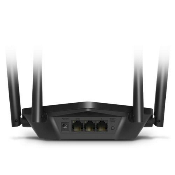 Роутер Mercusys MR60X Wi-Fi 802.11ax, 1775Mb, 3 LAN 10/100/1000Mb, підтримка MU-MIMO/MIMO - 2