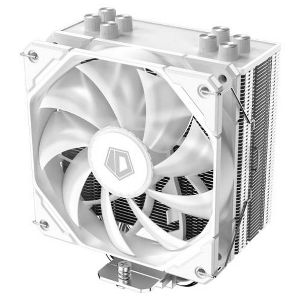 Кулер для процесора ID-Cooling SE-224-XTS White, 1x120 мм, алюміній/мідь, Intel: 1700/1200/1150/1151/1155/1156, AMD: AM4/AM5, 120x151x75 мм, 4-pin PWM, до 220 Вт - 2