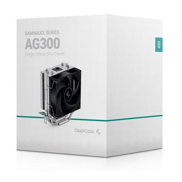 Кулер для процесора Deepcool AG300 BK, алюміній/мідь, 1x92 мм, для Intel 115x/1200/1700, AMD AMx/FMx, до 150 Вт (R-AG300-BKNNMN-G) - 8