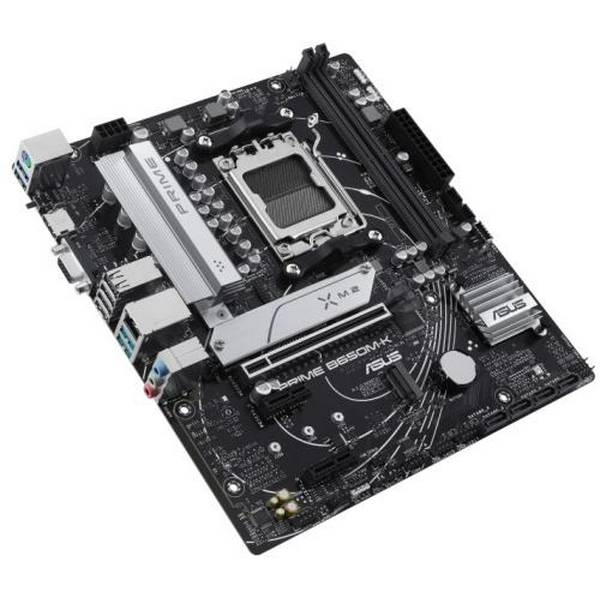 Материнська плата AM5 Asus PRIME B650M-K, B650, 2xDDR5, Int.Video (CPU), 4xSATA3, 2xM.2, 1xPCI-E 4.0 x16, 2xPCI-E 4.0 x1, Realtek 7.1, Realtek 2.5Gb, 6xUSB3.2/6xUSB2.0, VGA/HDMI, MicroATX - 5