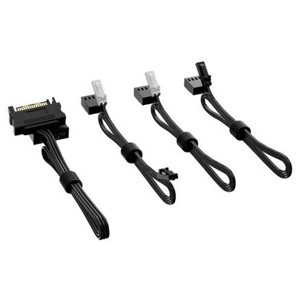 Хаб для вентиляторів ID-Cooling FH-10, Black, 10x4-pin PWM, живлення SATA - 3