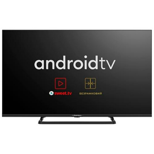Телевізор 43" Liberton LTV-43F01AT LED FulHD 1920x1080 60Hz, Smart TV, DVB-T2, HDMI, USB, VESA 200x200 