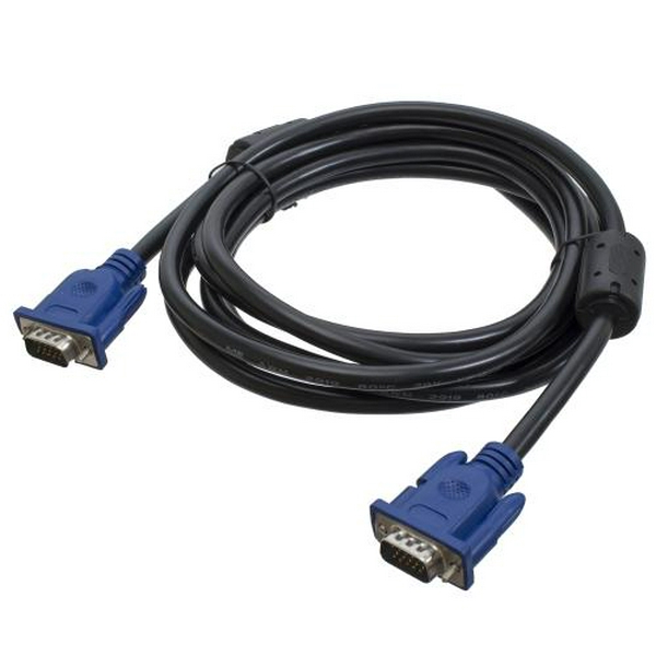 Кабель VGA (M) - VGA (M), 4.5 м, Black, Patron (PN-VGA-VGA-50)