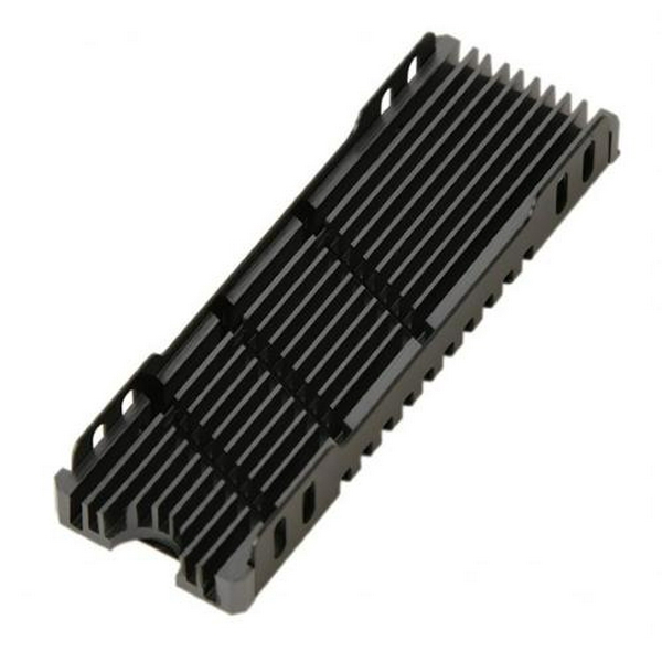Радіатор для M.2 Gembird EE2280-R-01, Black, для формату 2280, роз'єм M.2 (NGFF), алюміній