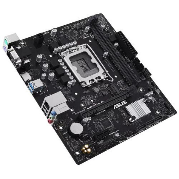 Мат.плата LGA1700, Asus PRIME H610M-R-SI, H610, 2xDDR5, Int.Video(CPU), 4xSATA3, 1xM.2, 1xPCI-E 4.0 x16, 1xPCI-E 3.0 x1, ALC897, RTL8111H, 3xUSB3.2/4xUSB2.0, VGA/HDMI/DP, MicroATX - 5
