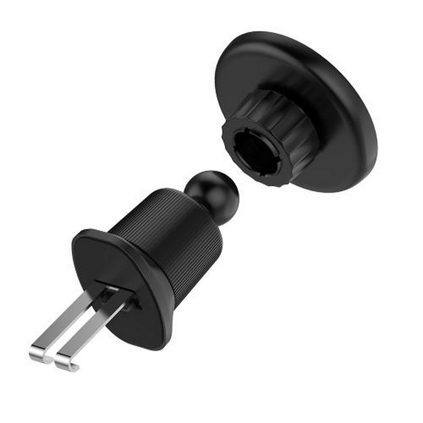 Автотримач для телефону ColorWay Air Vent 5, Black, магнітний, в дефлектор повітроводу, поворот тримача на 360° (CW-CHM15-BK) - 3