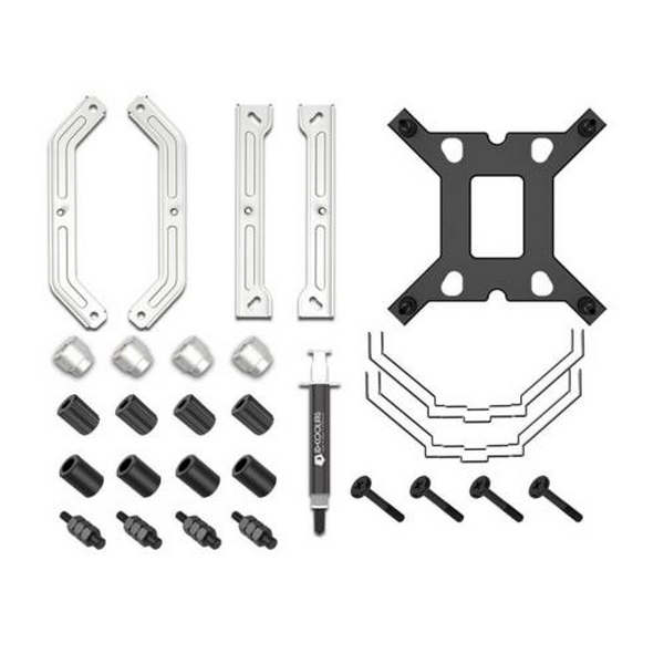 Кулер для процесора ID-Cooling SE-226-XT ARGB Snow, 1x120 мм, алюміній/мідь, Intel: 1700/1200/1150/1151/1155/1156, AMD: AM4/AM5, 154х129х106 мм, 4-pin PWM, до 250 Вт - 5