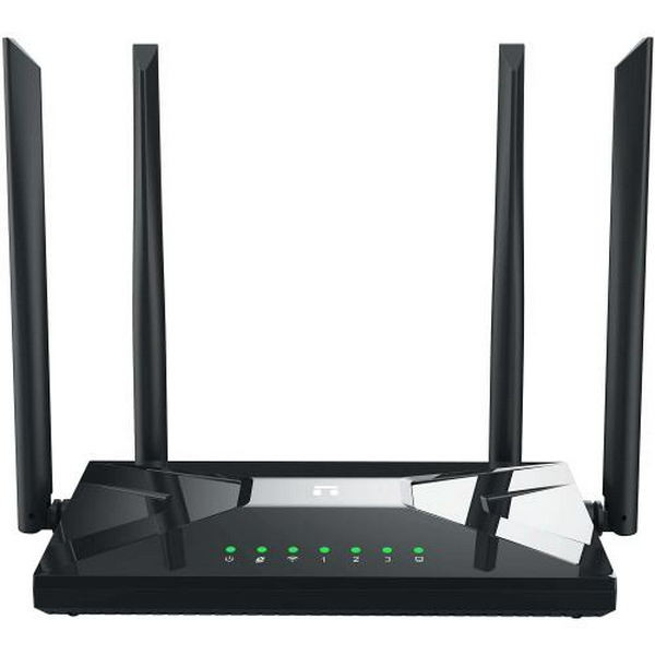 Роутер Netis NC65 AC1200, Wi-Fi 802.11b/g/n/a/ac, до 300/867 Mb/s, 2.4GHz/5GHz, 1 LAN 10/100/1000 Mb/s, RJ45 10/100/1000 Mb/s (FE), 4 зовнішні незнімні антени