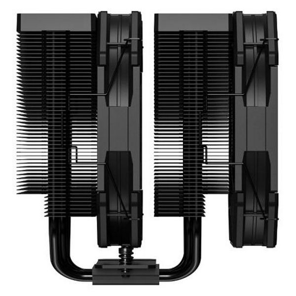 Кулер для процесора ID-Cooling FROZN A720 Black, 2x140 мм, 7 теплових трубок, алюміній/мідь, Intel: 2066, 2011, 1700, 1200, 1150, 1151, 1155, 1156, AMD: AM4/AM5, 163х153х140 мм, 4-pin PWM, до 300 Вт - 3
