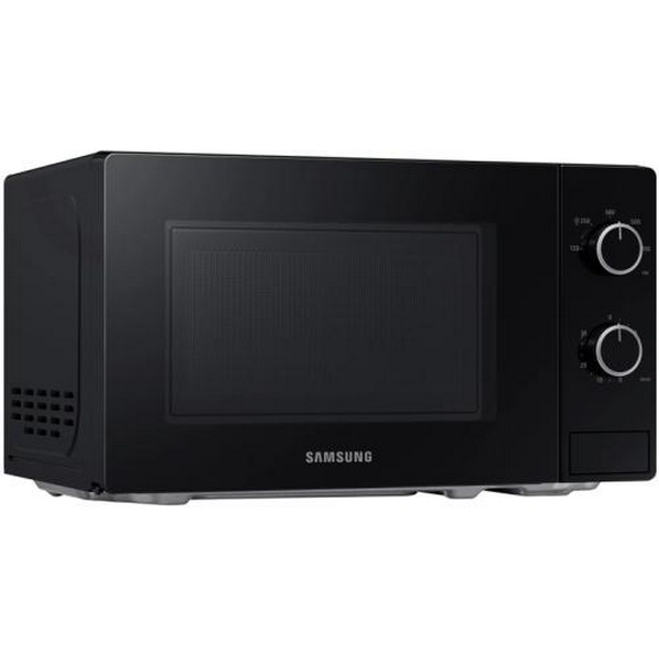 Мікрохвильова піч Samsung MS20A3010AL/UA, Black, 700W, 20л, звичайна (соло), 5 рівнів потужності, керування механічне, відкривання дверцят кнопкове - 4