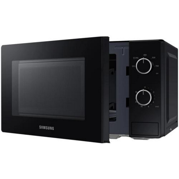 Мікрохвильова піч Samsung MS20A3010AL/UA, Black, 700W, 20л, звичайна (соло), 5 рівнів потужності, керування механічне, відкривання дверцят кнопкове - 5