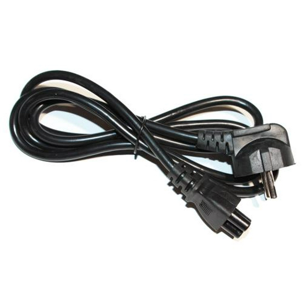 Кабель живлення від мережі PC-186, Black, 1.8 м, Atcom, CEE 7/7 - IEC C5, 3x0.75 мм² (10119)