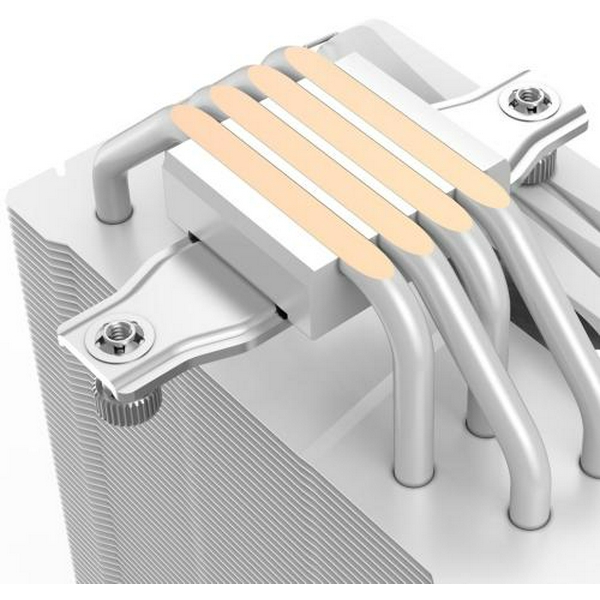 Кулер для процесора PcCooler PALADIN 400, White, алюміній/мідь, 1x130 мм, для Intel 1700/1200/115x, AMD AM5/AM4, до 200 Вт, висота 157 мм - 3