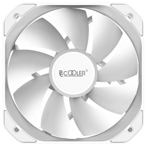 Кулер для процесора PcCooler PALADIN 400, White, алюміній/мідь, 1x130 мм, для Intel 1700/1200/115x, AMD AM5/AM4, до 200 Вт, висота 157 мм - 7