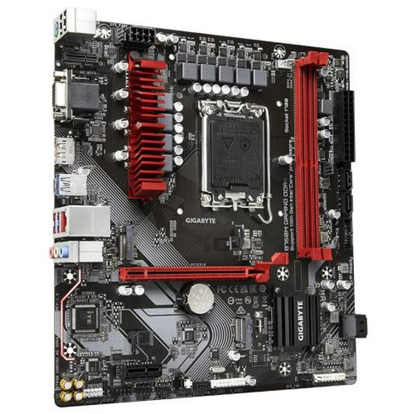 Материнська плата LGA1700, Gigabyte B760M GAMING DDR4, B760, 2xDDR4, Int.Video(CPU), 4xSATA3, 2xM.2, 1xPCI-E 16x 4.0, 1xPCI-E 1x 3.0, Realtek 7.1, RTL8125BG, 6xUSB3.2/6xUSB2.0, VGA/HDMI/DP, MicroATX - 3