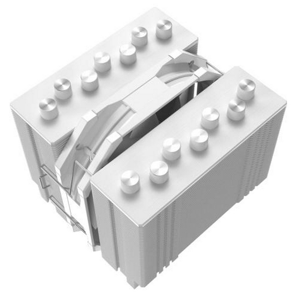 Кулер для процесора ID-Cooling SE-207-XT Slim Snow , 1x120 мм, алюміній/мідь, Intel: 2066, 2011, 1700, 1200, 1151, 1150, 1155, 1156, AMD: AM5, AM4, 120х135х110 мм, 4-pin PWM, до 220 Вт - 2