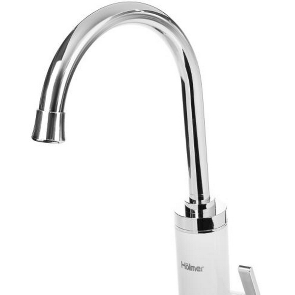 Водонагрівач проточний Holmer HHW-411PL, White, 3000W, механічне керування, IPX4, LED дисплей, захист від включення без води, захист від перегріву - 3