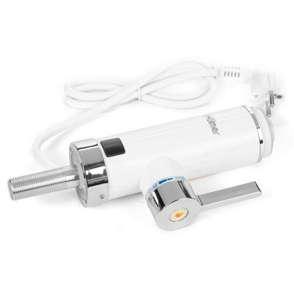 Водонагрівач проточний Holmer HHW-411PL, White, 3000W, механічне керування, IPX4, LED дисплей, захист від включення без води, захист від перегріву - 7