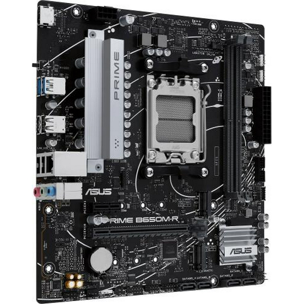 Материнська плата AM5 Asus PRIME B650M-R, B650, 2xDDR5, Int.Video (CPU), 4xSATA3, 2xM.2, 1xPCI-E 4.0 x16, 1xPCI-E 4.0 x1, Realtek 7.1, Realtek 2.5Gb, 4xUSB3.2/6xUSB2.0, HDMI, MicroATX - 2